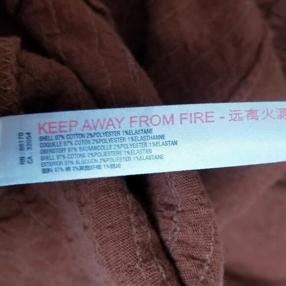 FREE PEOPLE FP BEACH Ruched Pullover Mini Dress OB1239956 Brown - Size Small - Picture 8 of 8